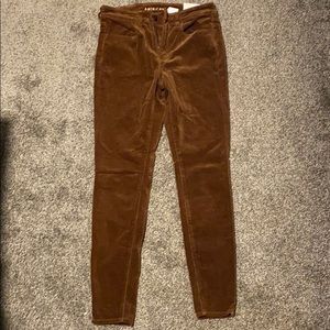 American Eagle Corduroy High Rise Jegging
